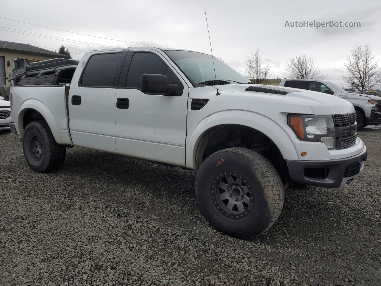 2004 Ford F150 Supercrew White vin: 1FTPW14524KC32666