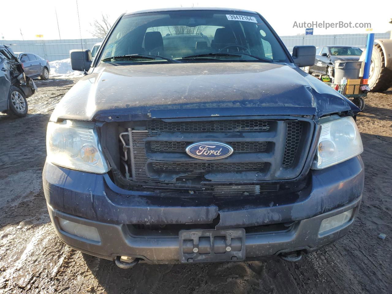 2005 Ford F150 Supercrew Blue vin: 1FTPW14525KC54958