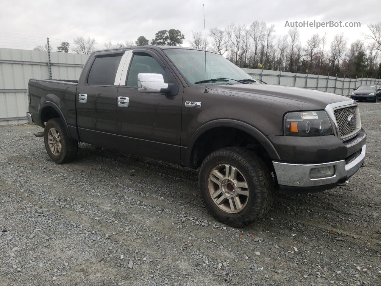 2005 Ford F150 Supercrew Угольный vin: 1FTPW14525KE11937