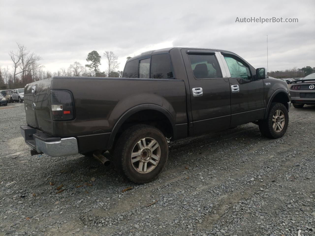 2005 Ford F150 Supercrew Charcoal vin: 1FTPW14525KE11937