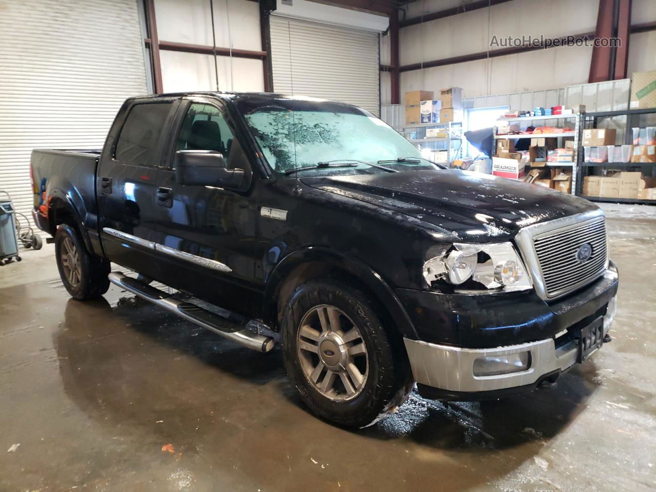 2005 Ford F150 Supercrew Black vin: 1FTPW14525KE95094