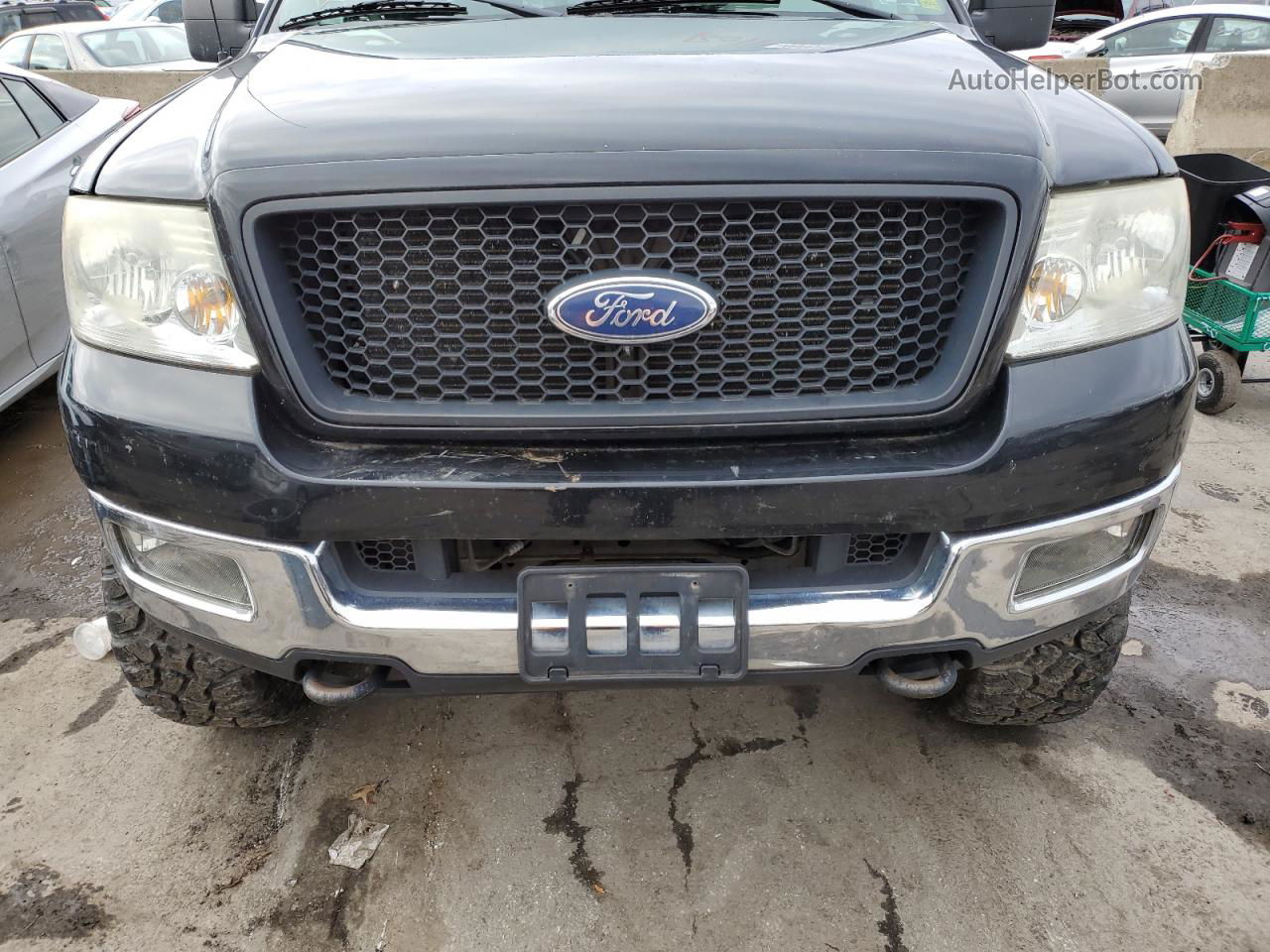 2005 Ford F150 Supercrew Черный vin: 1FTPW14525KF07664