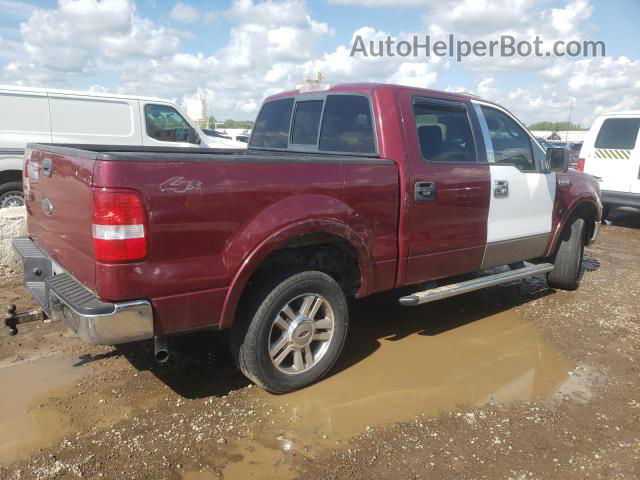 2005 Ford F150 Supercrew Двухцветный vin: 1FTPW14525KF14629