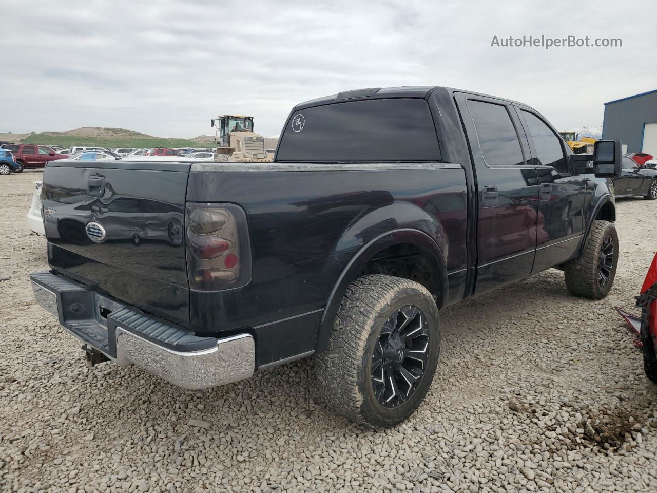 2004 Ford F150 Supercrew Черный vin: 1FTPW14534FA17564