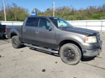 2004 Ford F150 Supercrew Gray vin: 1FTPW14534FA25339