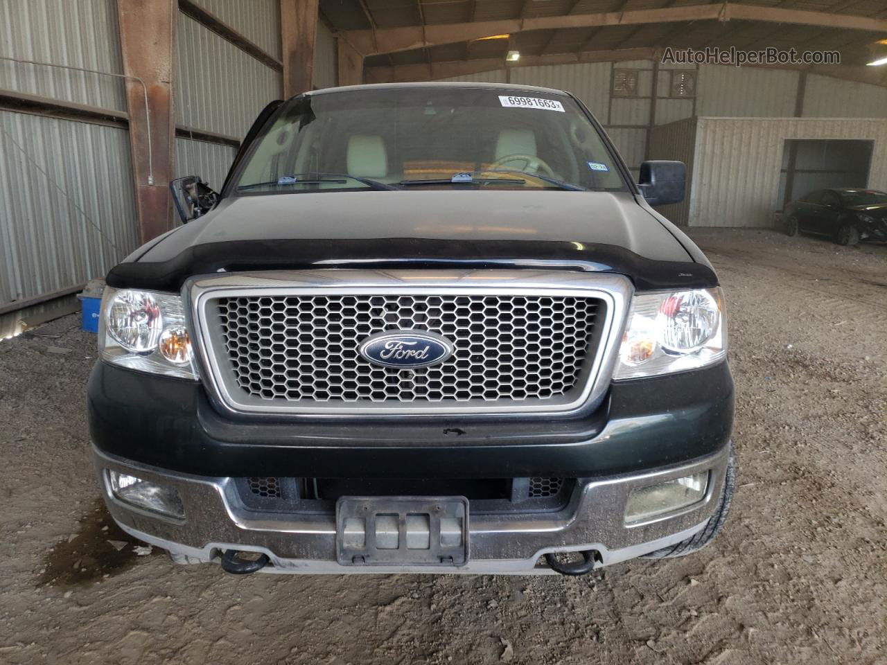 2004 Ford F150 Supercrew Green vin: 1FTPW14534KD25325