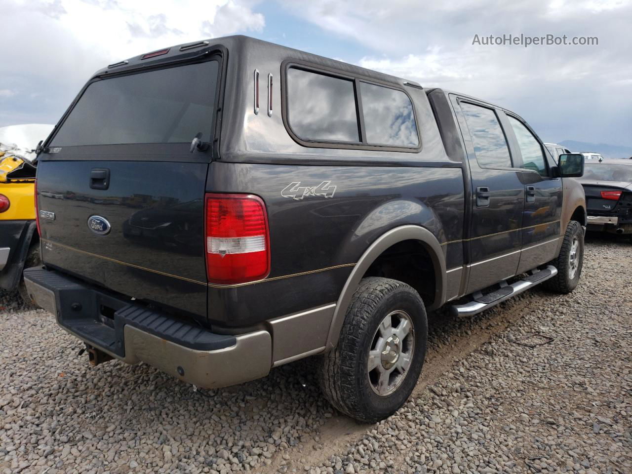 2005 Ford F150 Supercrew Silver vin: 1FTPW14535FB00185