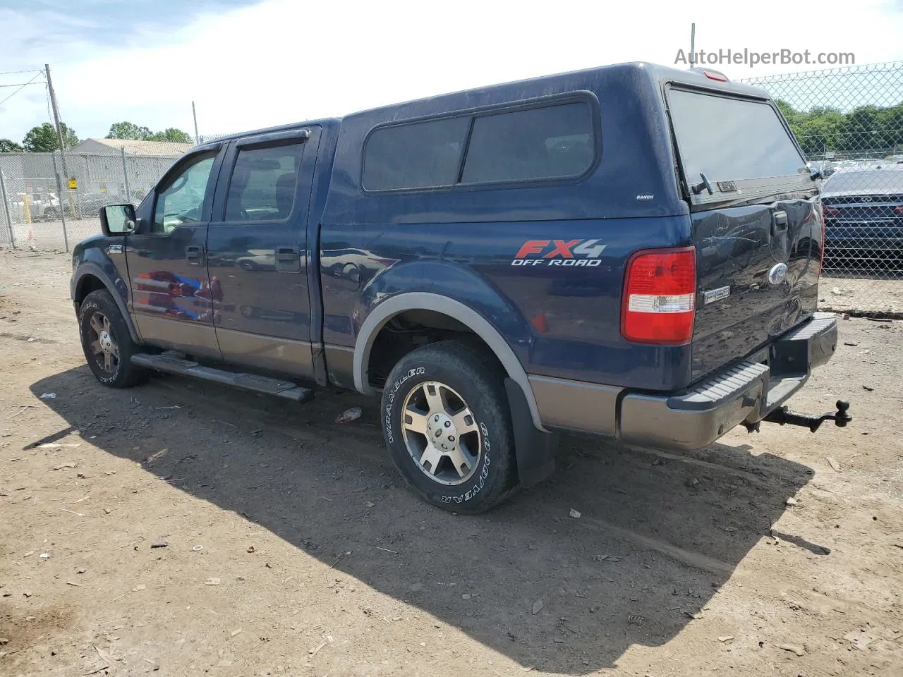 2005 Ford F150 Supercrew Blue vin: 1FTPW14535FB73699