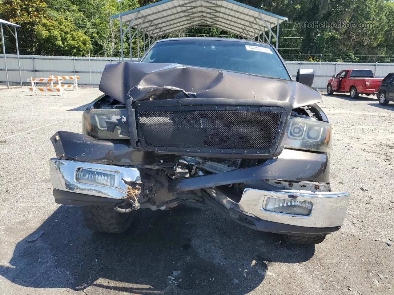 2005 Ford F150 Supercrew Brown vin: 1FTPW14535KC55343