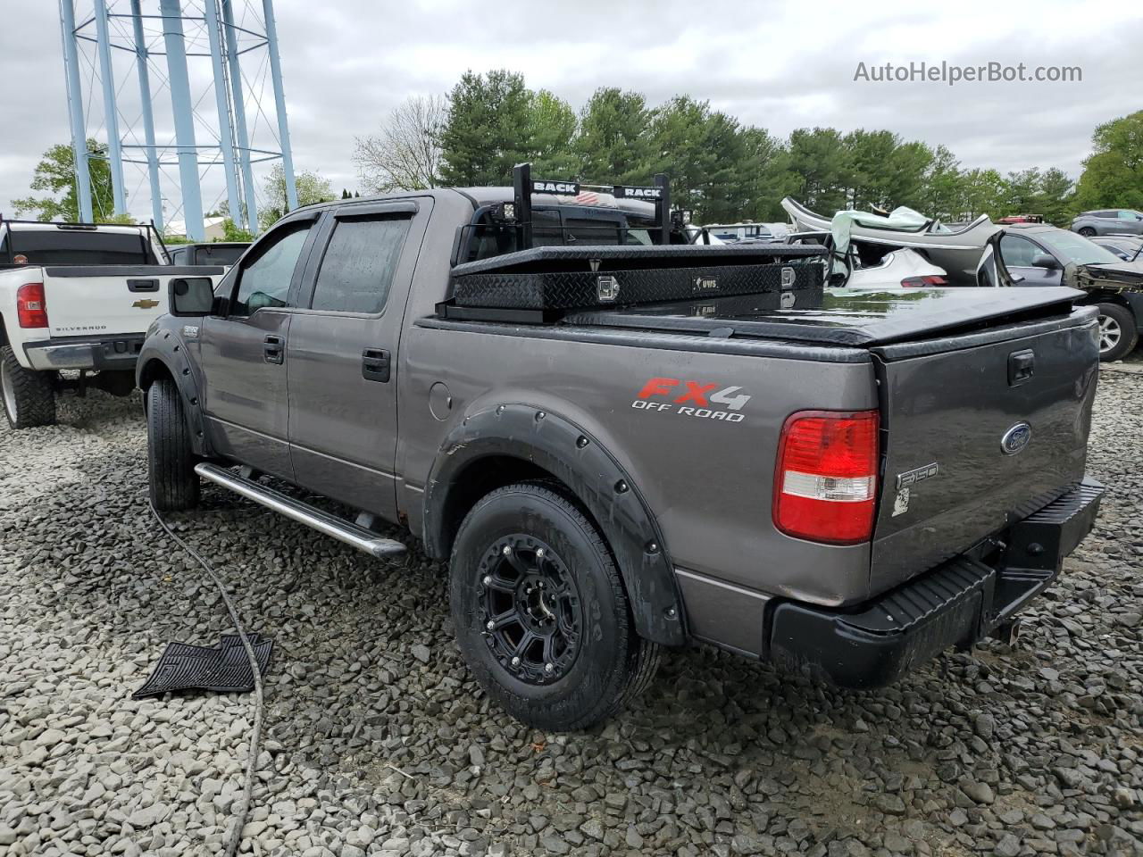 2005 Ford F150 Supercrew Charcoal vin: 1FTPW14535KD03441