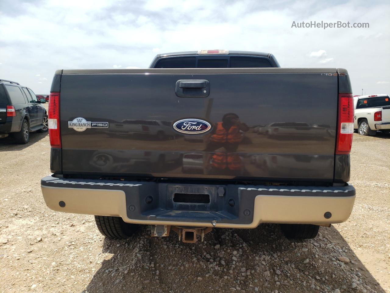 2005 Ford F150 Supercrew Brown vin: 1FTPW14535KD70086