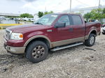 2005 Ford F150 Supercrew Burgundy vin: 1FTPW14535KE85951