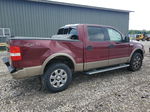 2005 Ford F150 Supercrew Burgundy vin: 1FTPW14535KE85951