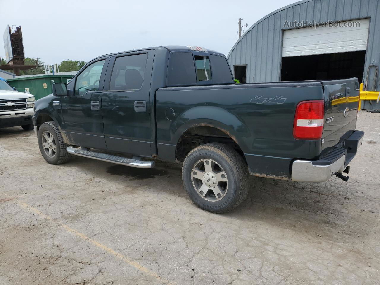 2005 Ford F150 Supercrew Green vin: 1FTPW14535KE97159