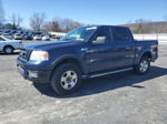 2005 Ford F150 Supercrew Blue vin: 1FTPW14535KF08483