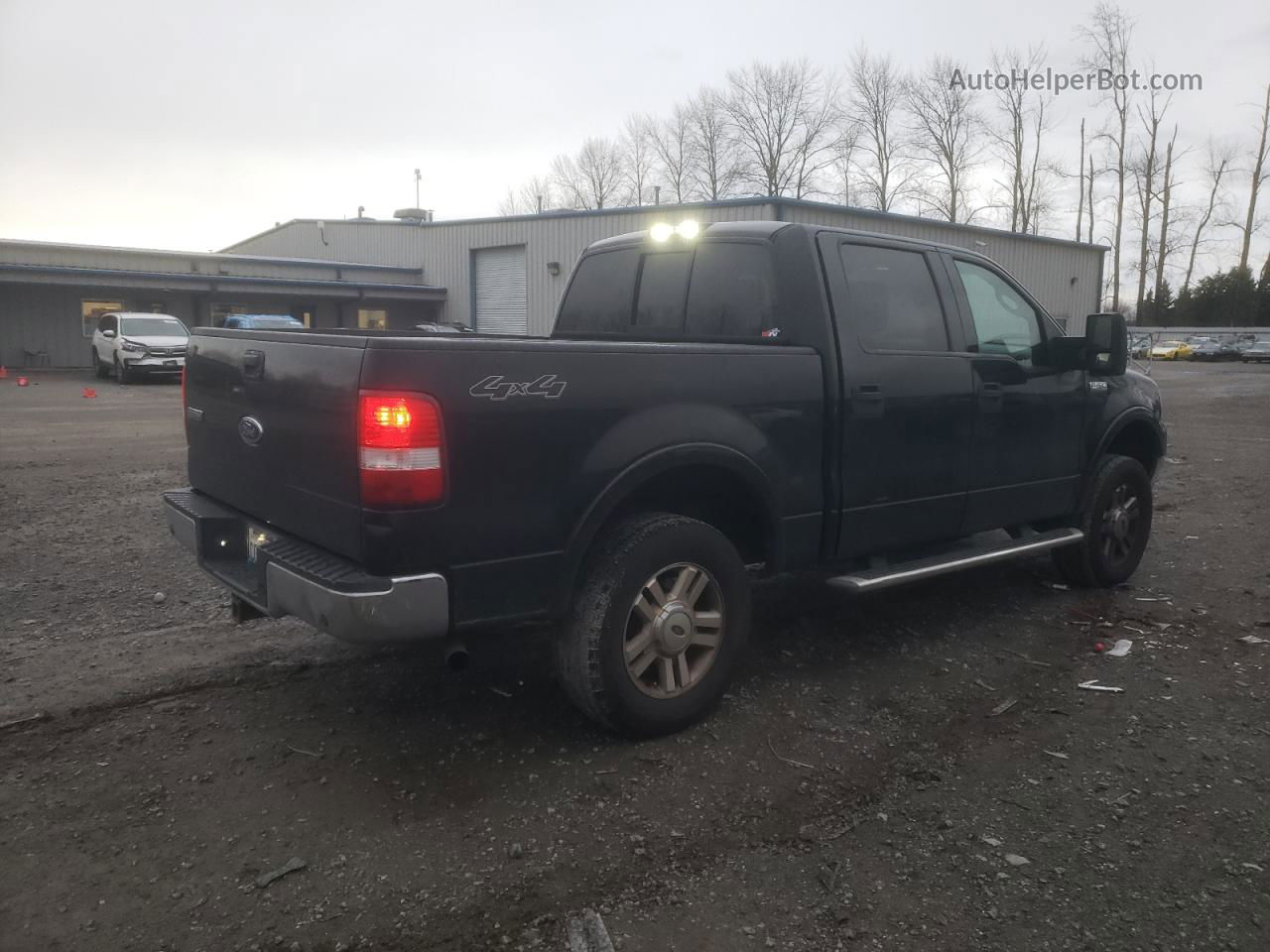 2004 Ford F150 Supercrew Black vin: 1FTPW14544FA37855