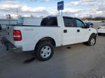 2004 Ford F150 Supercrew White vin: 1FTPW14544KB97337