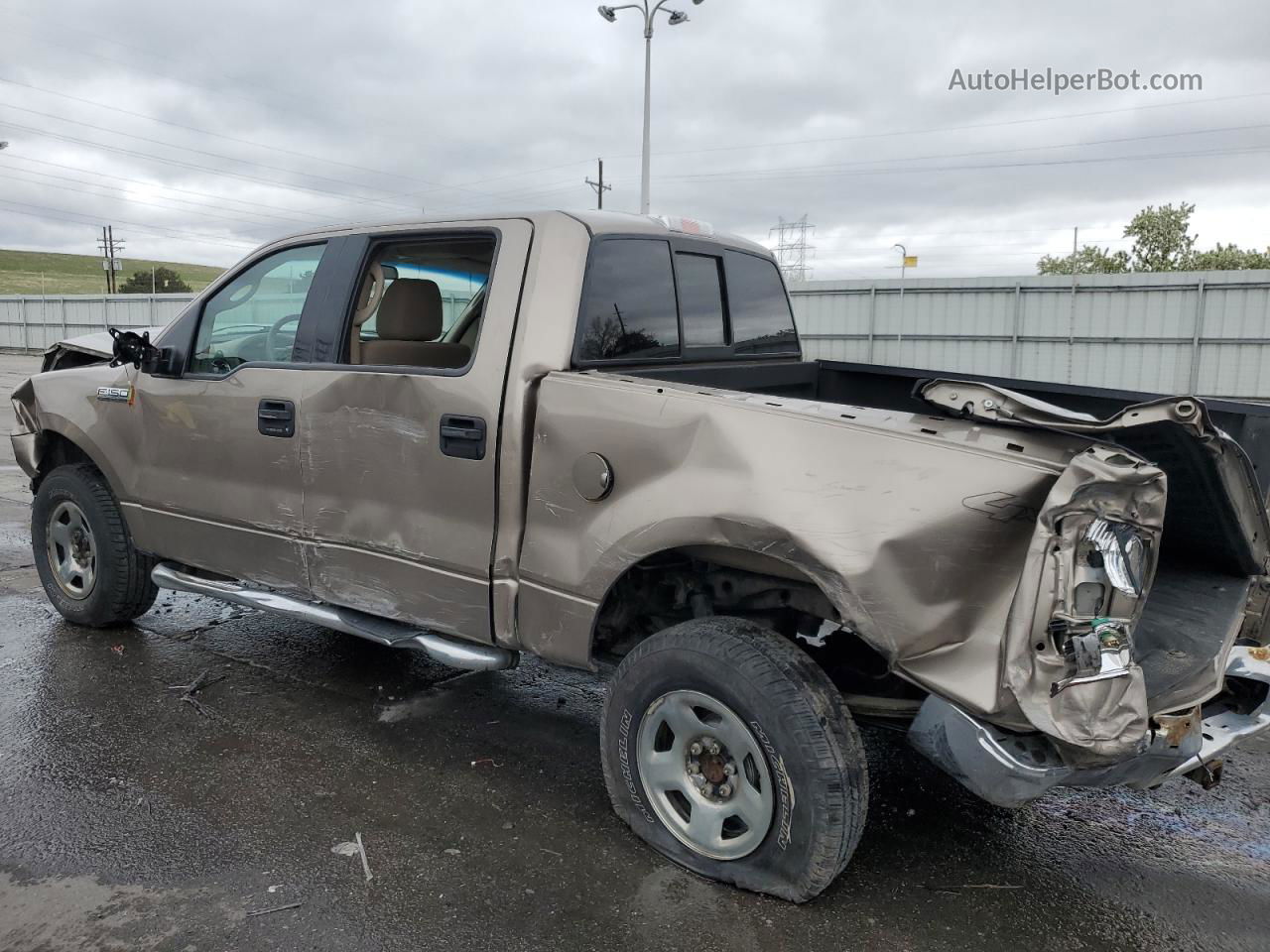 2004 Ford F150 Supercrew Gold vin: 1FTPW14544KC91136