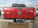 2005 Ford F150 Supercrew Red vin: 1FTPW14545FB29548