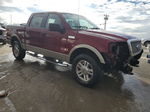 2005 Ford F150 Supercrew Red vin: 1FTPW14545FB29548