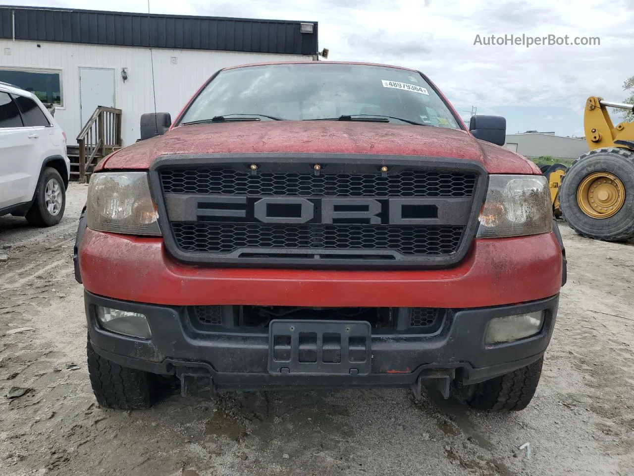 2005 Ford F150 Supercrew Красный vin: 1FTPW14545KE83173