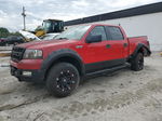 2005 Ford F150 Supercrew Red vin: 1FTPW14545KE83173