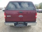 2004 Ford F150 Supercrew Maroon vin: 1FTPW14554KC01718