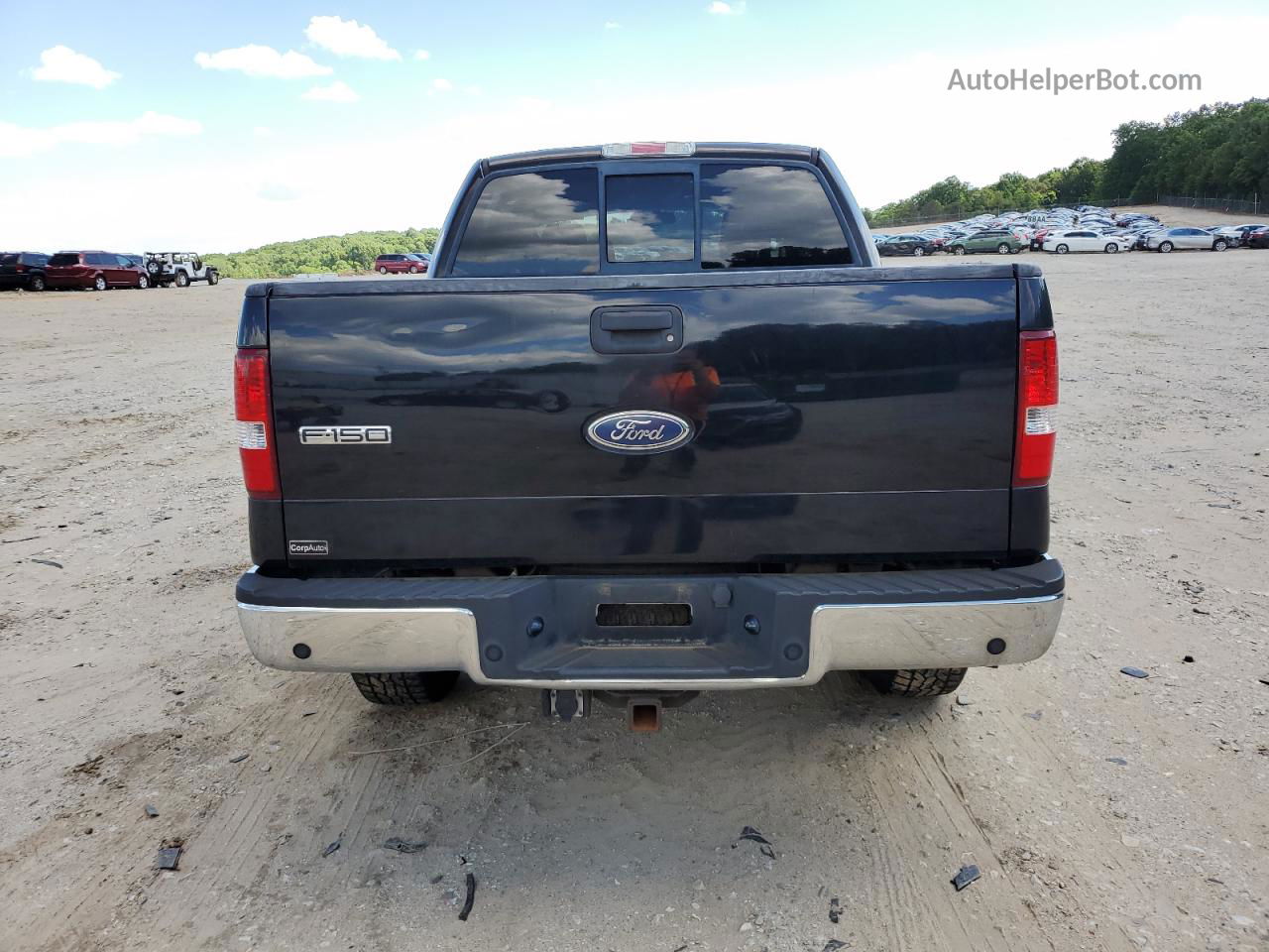 2005 Ford F150 Supercrew Black vin: 1FTPW14555FA73961