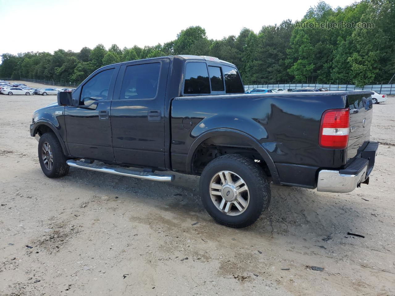 2005 Ford F150 Supercrew Black vin: 1FTPW14555FA73961