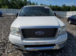 2005 Ford F150 Supercrew White vin: 1FTPW14555FA85849