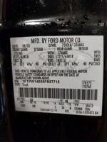 2005 Ford F150 Supercrew Black vin: 1FTPW14555FB57715
