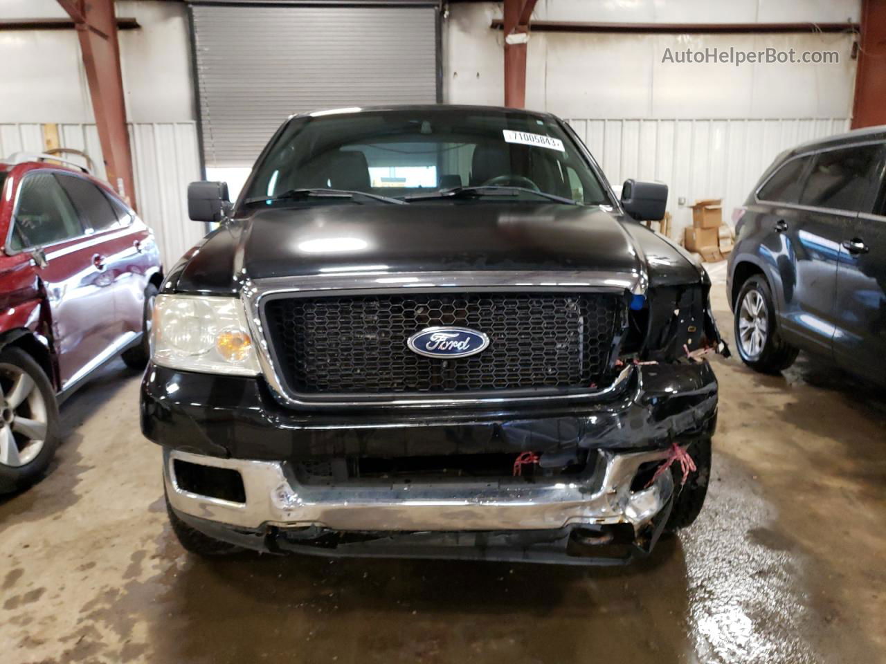 2005 Ford F150 Supercrew Черный vin: 1FTPW14555FB57715