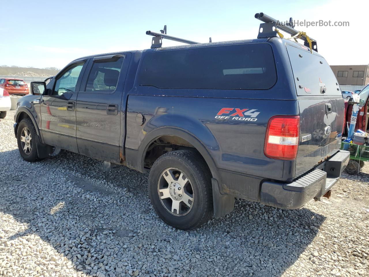 2005 Ford F150 Supercrew Blue vin: 1FTPW14555KB80130