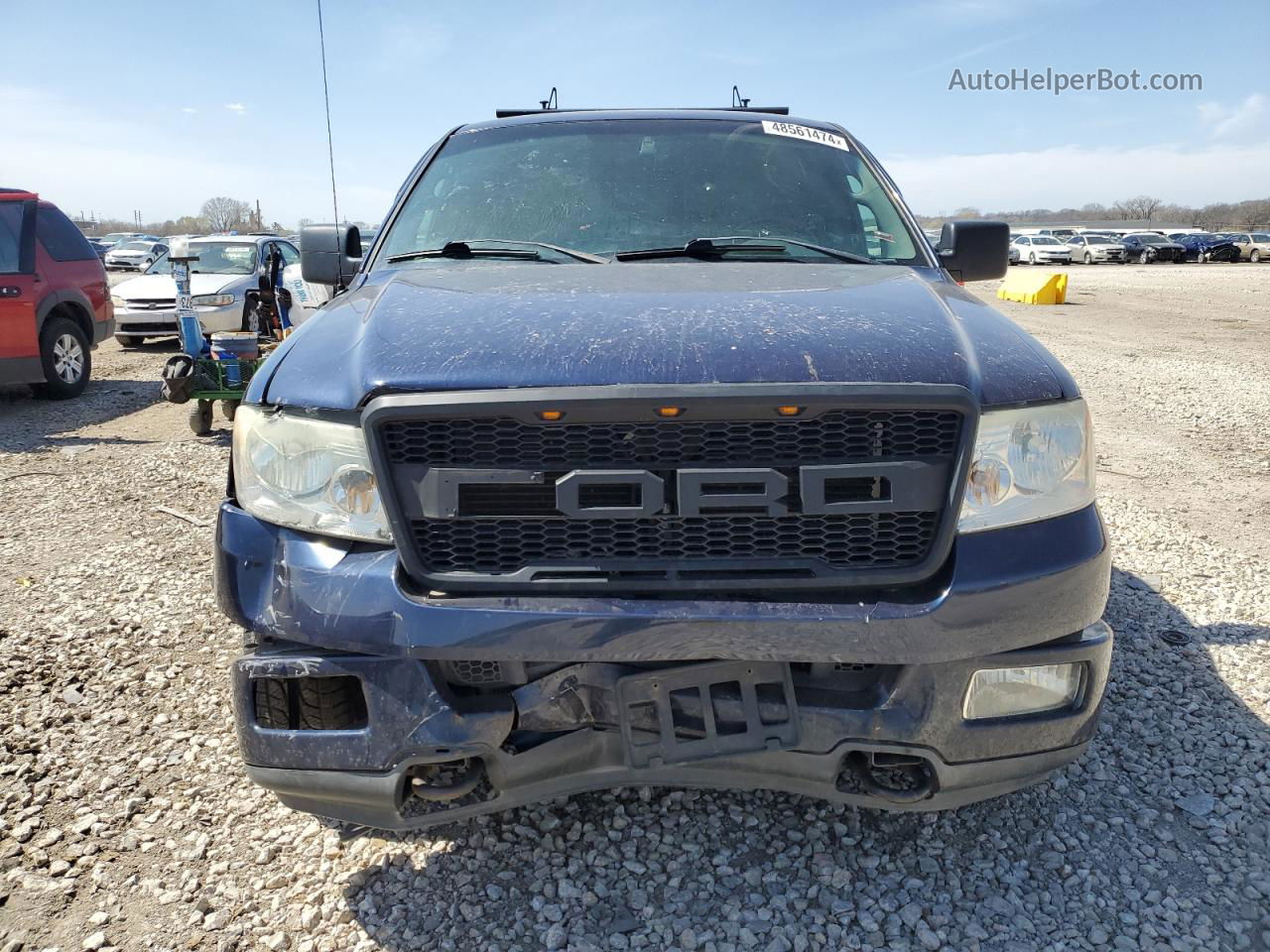 2005 Ford F150 Supercrew Blue vin: 1FTPW14555KB80130