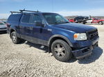 2005 Ford F150 Supercrew Blue vin: 1FTPW14555KB80130