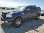 2005 Ford F150 Supercrew Blue vin: 1FTPW14555KB80130