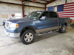 2004 Ford F150 Supercrew Blue vin: 1FTPW14564KA82769