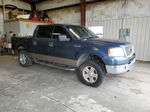 2004 Ford F150 Supercrew Blue vin: 1FTPW14564KA82769