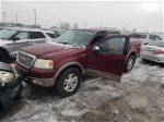 2004 Ford F150 Supercrew Red vin: 1FTPW14564KC11934