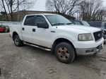 2004 Ford F150 Supercrew White vin: 1FTPW14564KC80171