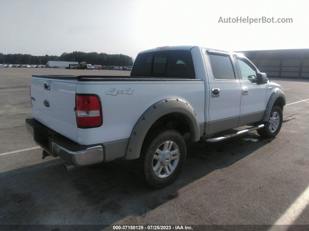 2004 Ford F-150 Xlt/lariat/fx4 White vin: 1FTPW14564KD06445