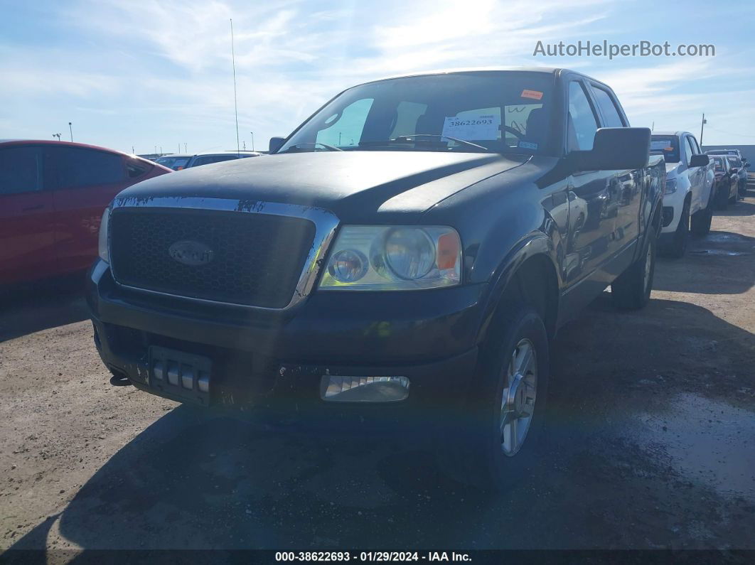 2004 Ford F-150 Fx4/lariat/xlt Black vin: 1FTPW14564KD82845