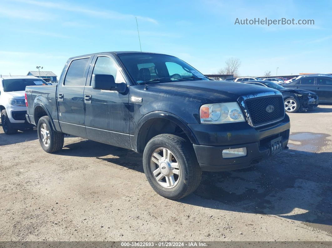 2004 Ford F-150 Fx4/lariat/xlt Black vin: 1FTPW14564KD82845