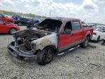 2005 Ford F150 Supercrew Red vin: 1FTPW14565KC77708