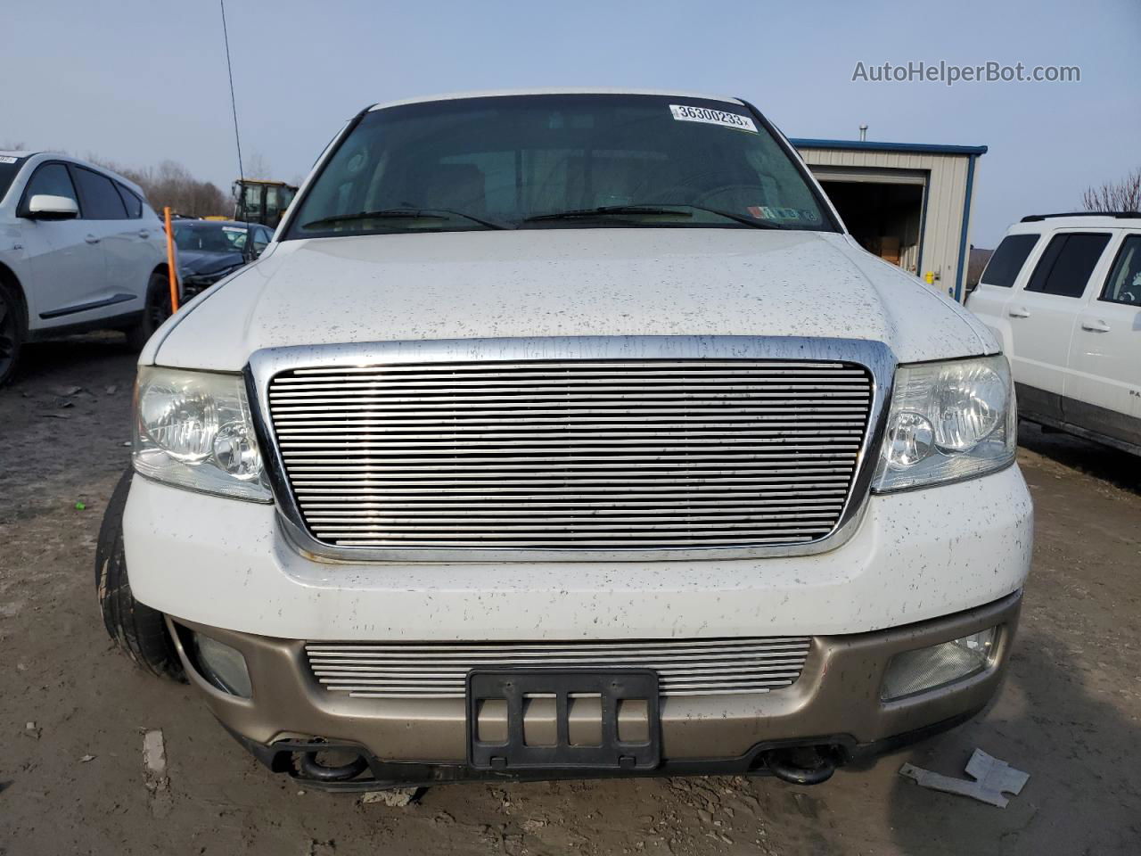 2005 Ford F150 Supercrew Белый vin: 1FTPW14565KC99272