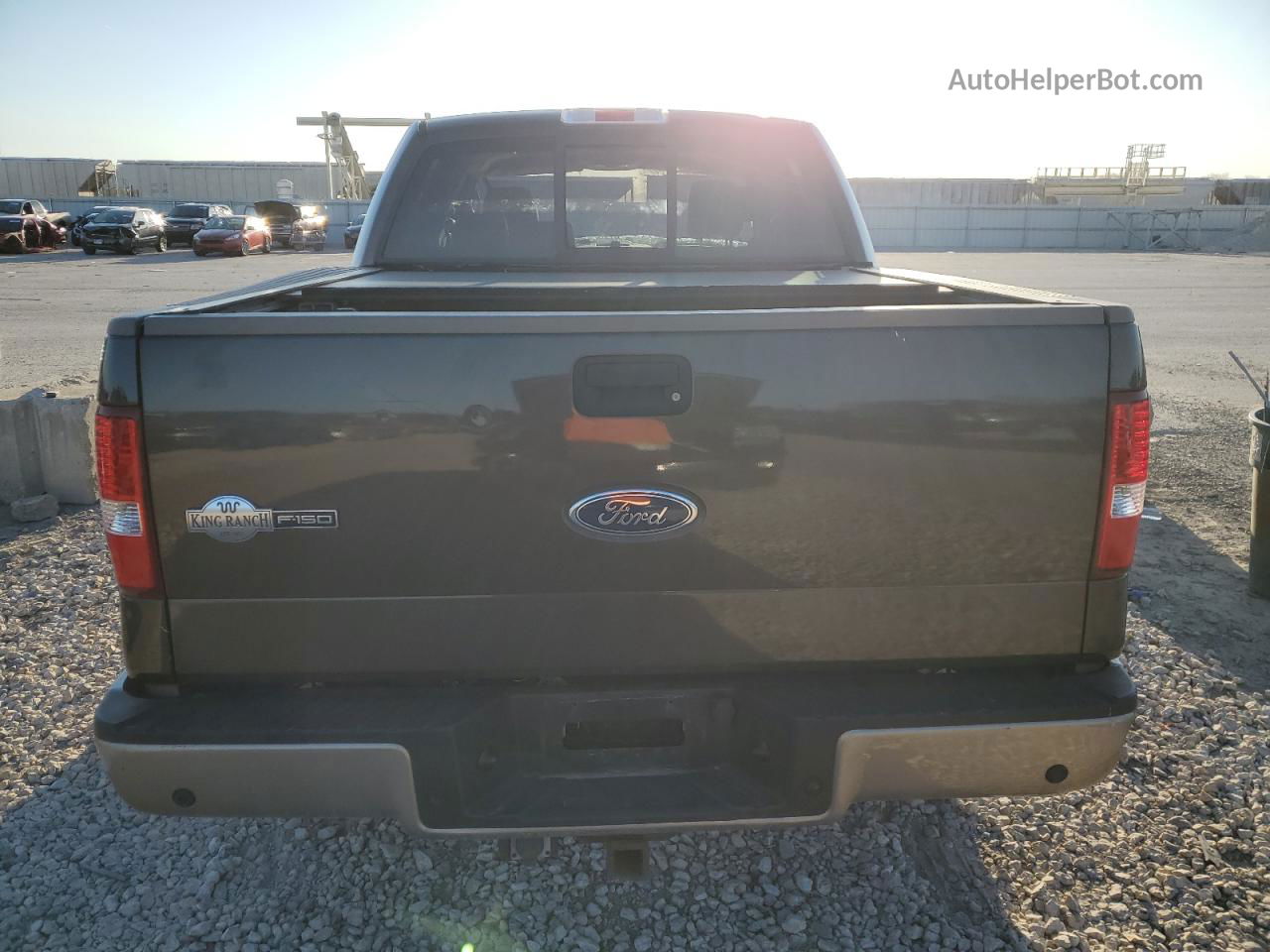 2005 Ford F150 Supercrew Brown vin: 1FTPW14565KD46008