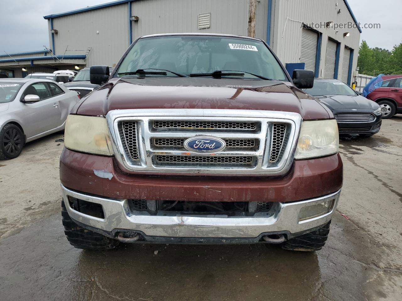 2005 Ford F150 Supercrew Brown vin: 1FTPW14565KE27946