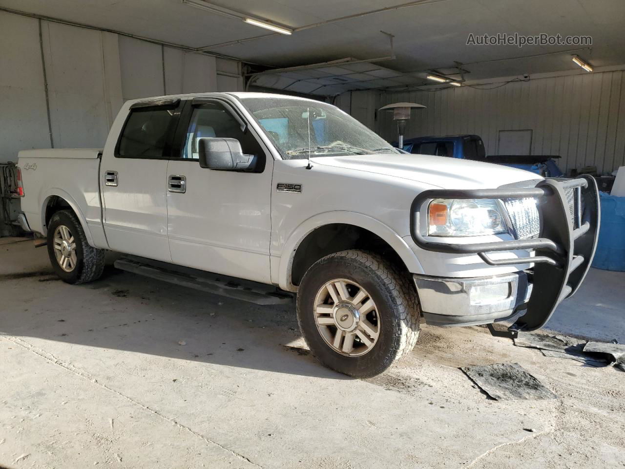 2004 Ford F150 Supercrew White vin: 1FTPW14574KA58125