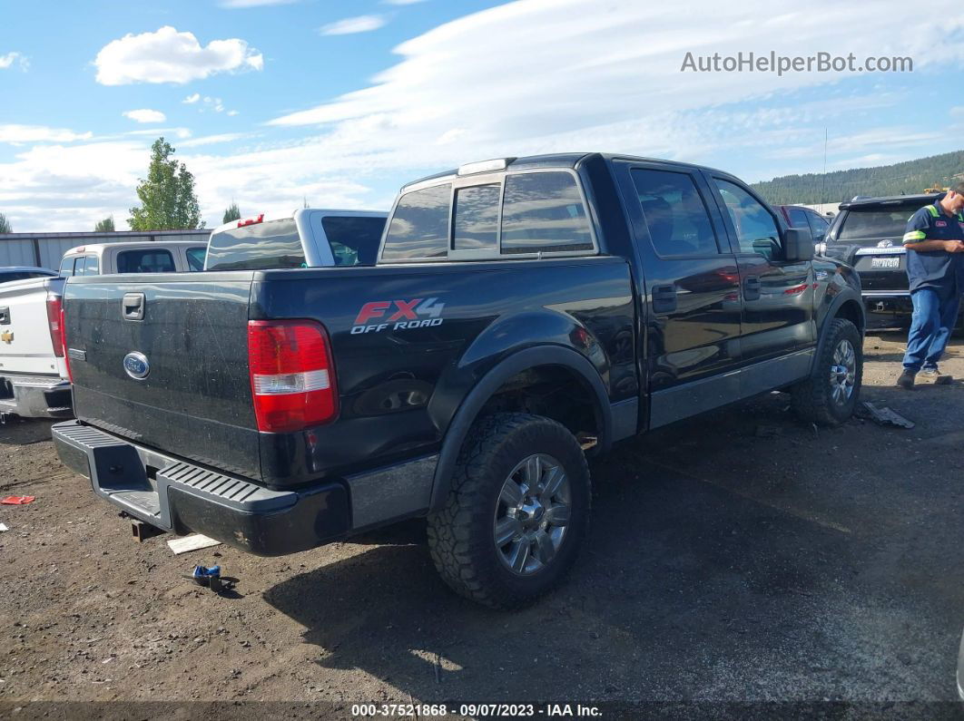 2004 Ford F-150 Xlt/fx4/lariat Black vin: 1FTPW14574KB78829