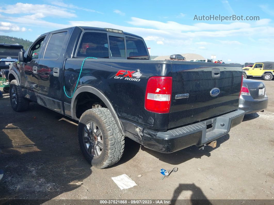 2004 Ford F-150 Xlt/fx4/lariat Black vin: 1FTPW14574KB78829